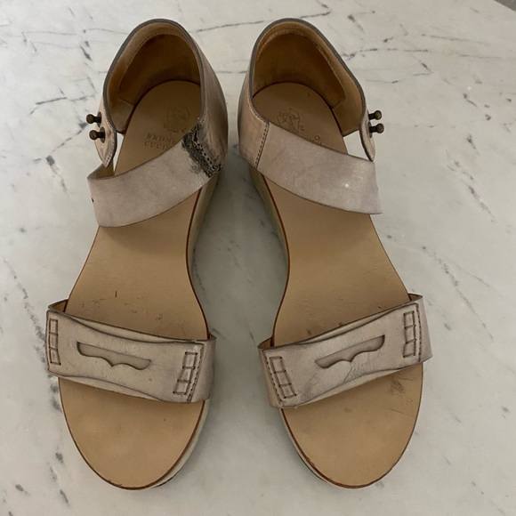 Brunello Cucinelli flatform size 35 1/2 - feels like a true 6. - Picture 1 of 6